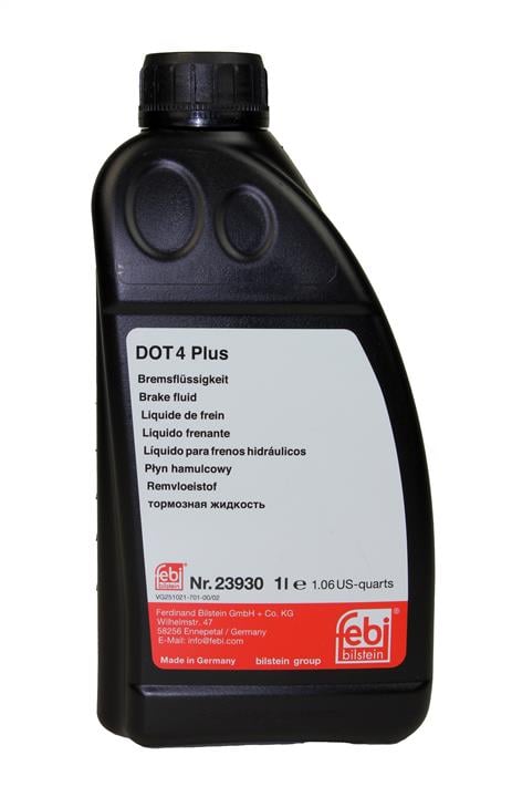febi 23930 Brake fluid DOT 4+, 1L 23930: Buy near me at 2407.PL in Poland at an Affordable price!