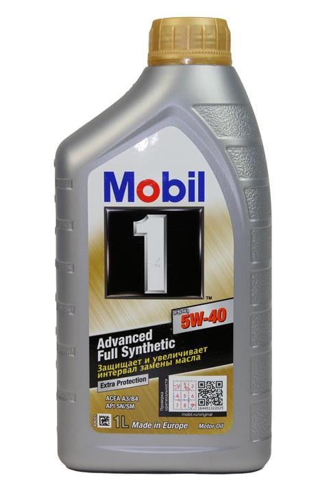 Mobil 153266 Engine oil Mobil 1 Full Synthetic 5W-40, 1L 153266: Buy near me in Poland at 2407.PL - Good price!