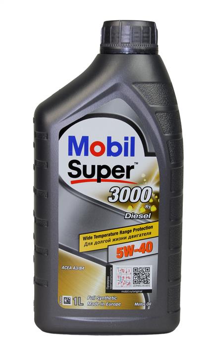 Mobil 152063 Моторное масло Mobil Super 3000 X1 Diesel 5W-40, 1л 152063: Отличная цена - Купить в Польше на 2407.PL!