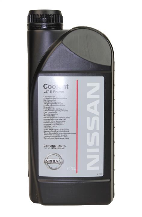 Nissan KE902-99935 Coolant L248 PREMIX, green, -38°C, 1 L KE90299935: Buy near me in Poland at 2407.PL - Good price!