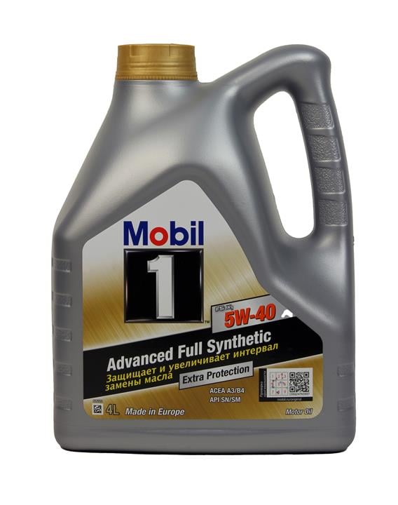 Mobil 153265 Engine oil Mobil 1 Full Synthetic 5W-40, 4L 153265: Buy near me in Poland at 2407.PL - Good price!