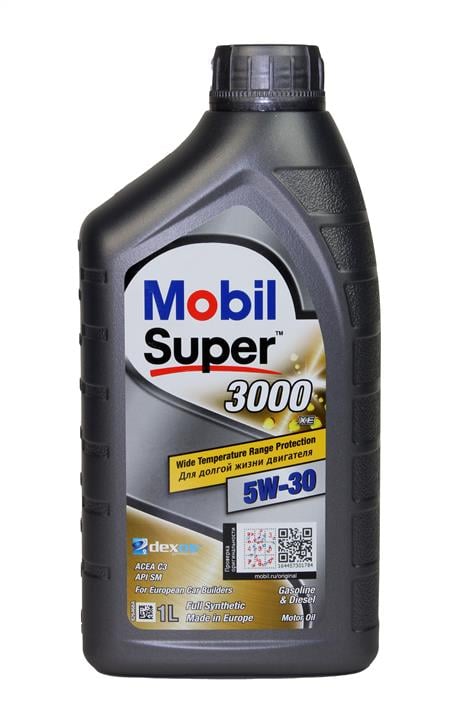 Mobil 151456 Engine oil Mobil Super 3000 XE 5W-30, 1L 151456: Buy near me in Poland at 2407.PL - Good price!