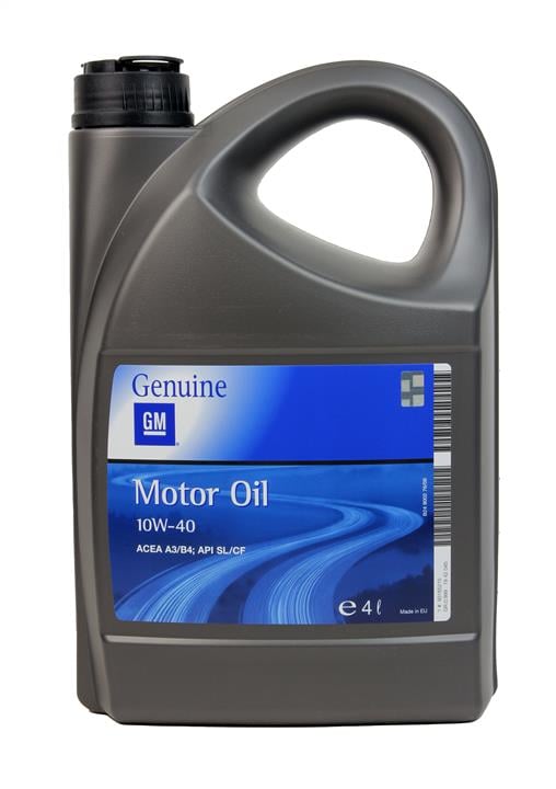 General Motors 93165215 Engine oil General Motors Semi Synthetic 10W-40, 4L 93165215: Buy near me at 2407.PL in Poland at an Affordable price!