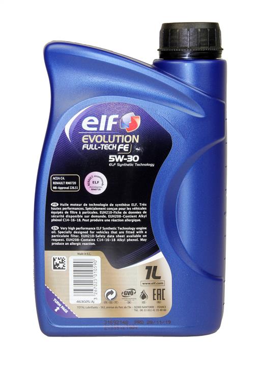 Olej silnikowy Elf Evolution Full-Tech FE 5W-30, 1L Elf 216688