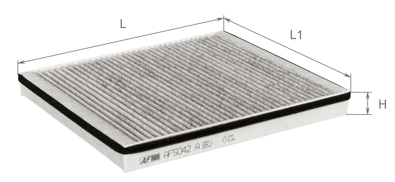 Alpha Filter AF 5042A Filtr kabinowy z węglem aktywnym AF5042A: Dobra cena w Polsce na 2407.PL - Kup Teraz!