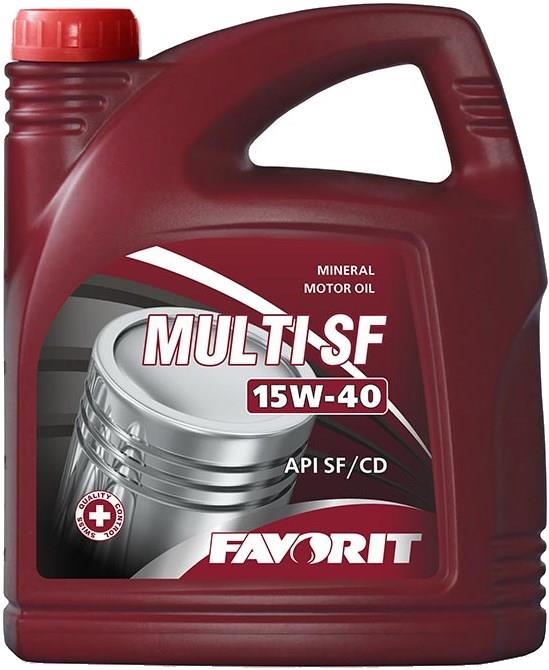 Favorit 4810446004588 Engine oil Favorit Multi SF 15W-40, 4L 4810446004588: Buy near me at 2407.PL in Poland at an Affordable price!