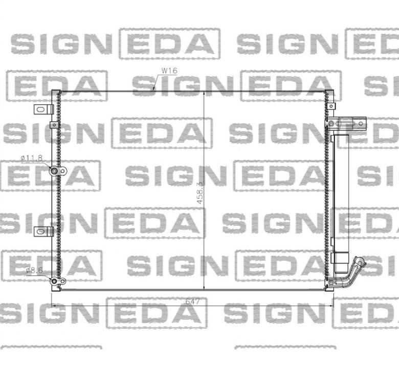 Signeda RC39024 Cooler Module RC39024: Buy near me in Poland at 2407.PL - Good price!