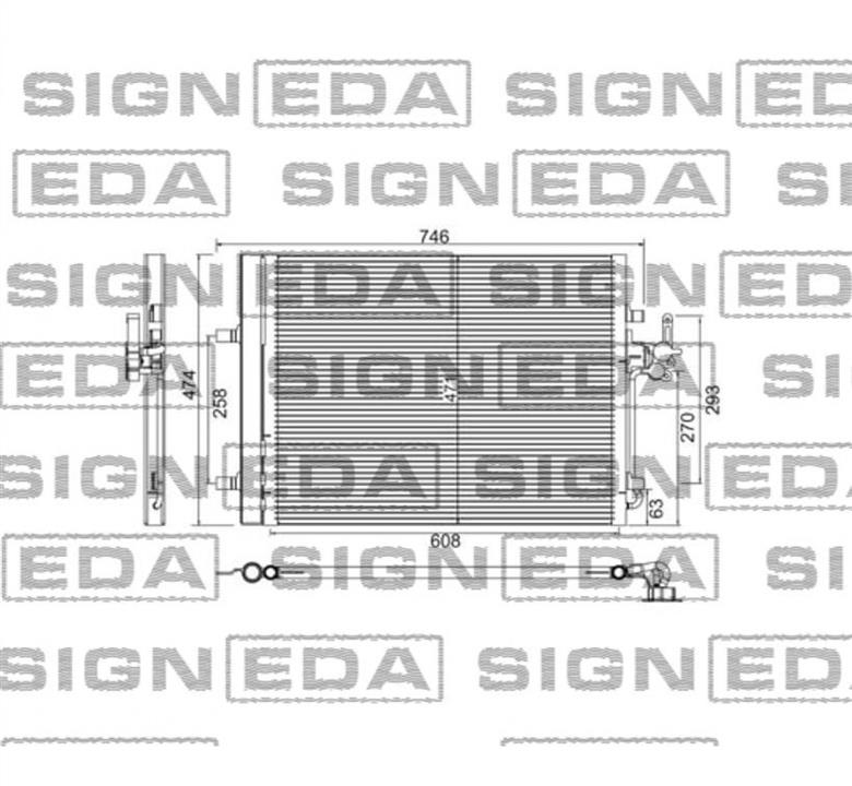 Signeda RC940044 Cooler Module RC940044: Buy near me in Poland at 2407.PL - Good price!