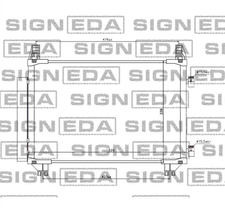 Signeda RC940050 Cooler Module RC940050: Buy near me in Poland at 2407.PL - Good price!