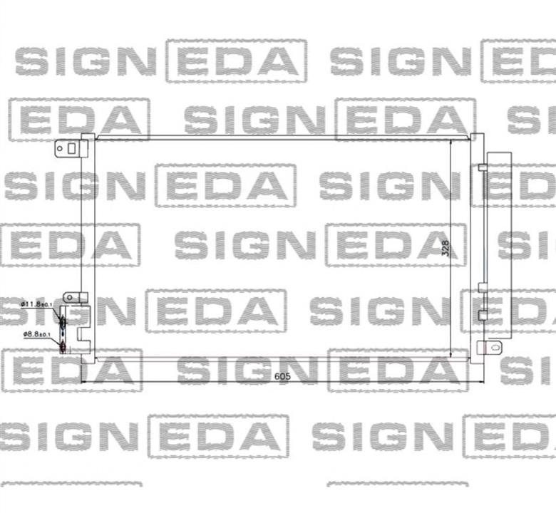 Signeda RC940095 Cooler Module RC940095: Buy near me in Poland at 2407.PL - Good price!