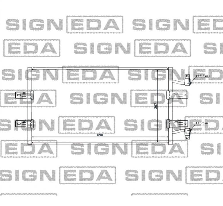Signeda RC940119 Cooler Module RC940119: Buy near me in Poland at 2407.PL - Good price!