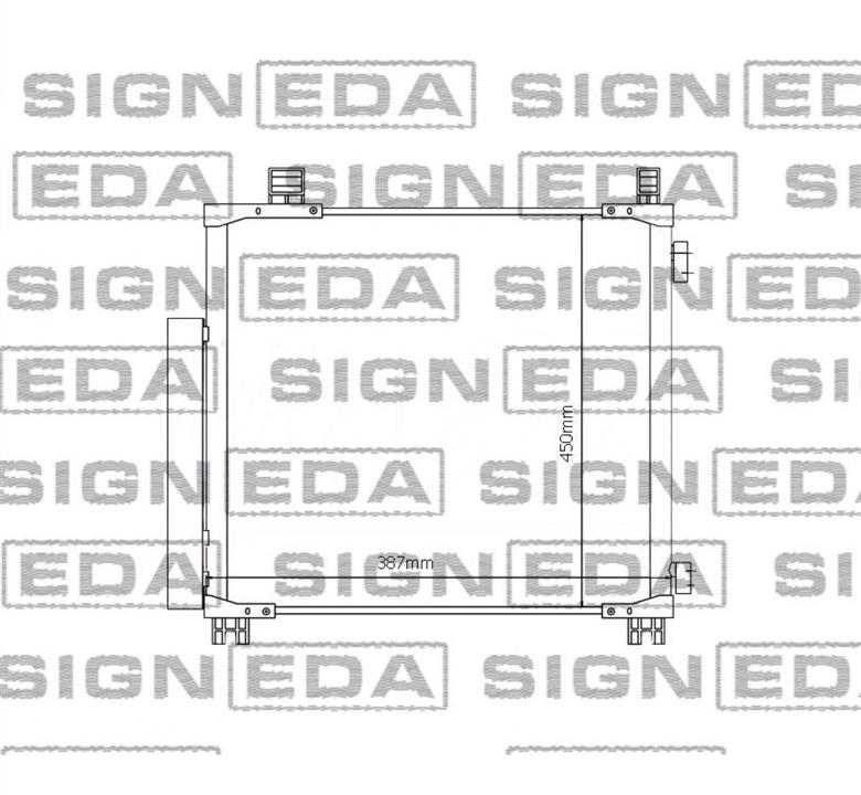 Signeda RC940136 Cooler Module RC940136: Buy near me in Poland at 2407.PL - Good price!