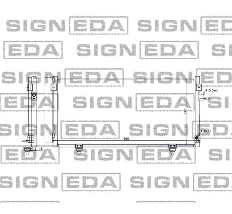 Signeda RC940257 Cooler Module RC940257: Buy near me in Poland at 2407.PL - Good price!