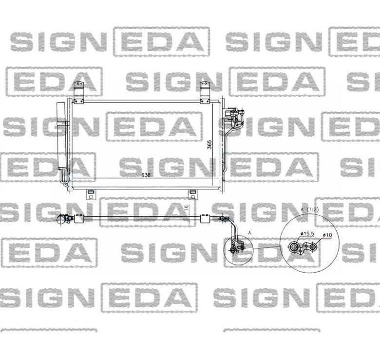 Signeda RC940326 Cooler Module RC940326: Buy near me in Poland at 2407.PL - Good price!