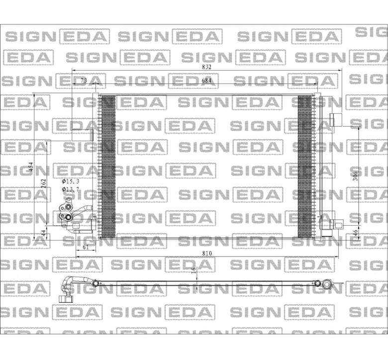 Signeda RC940345 Cooler Module RC940345: Buy near me in Poland at 2407.PL - Good price!