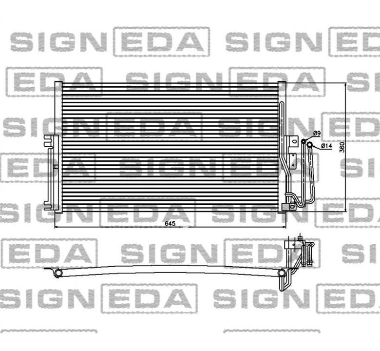 Signeda RC94234 Cooler Module RC94234: Buy near me in Poland at 2407.PL - Good price!