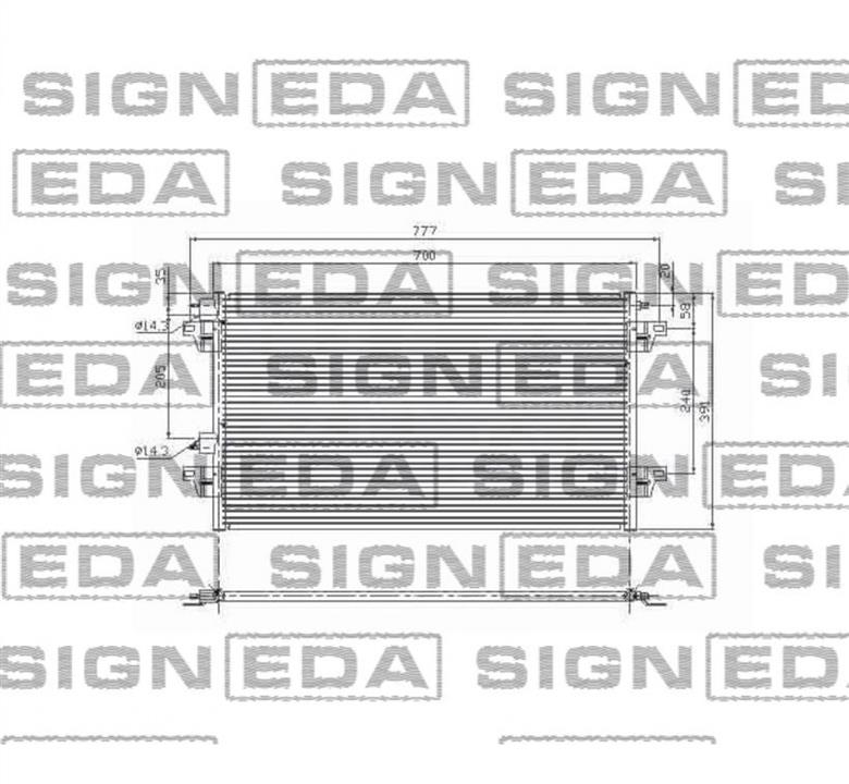 Signeda RC94551 Cooler Module RC94551: Buy near me in Poland at 2407.PL - Good price!
