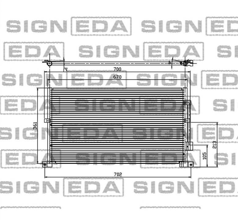Signeda RC94585 Cooler Module RC94585: Buy near me at 2407.PL in Poland at an Affordable price!