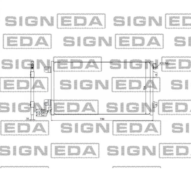 Signeda RC94659 Cooler Module RC94659: Buy near me in Poland at 2407.PL - Good price!
