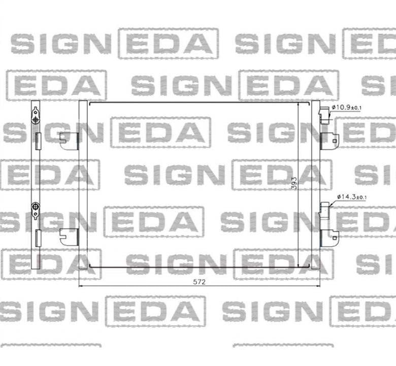 Signeda RC94673 Cooler Module RC94673: Buy near me at 2407.PL in Poland at an Affordable price!
