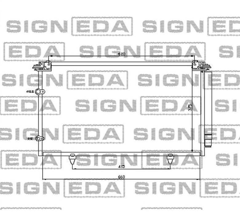Signeda RC94757 Cooler Module RC94757: Buy near me in Poland at 2407.PL - Good price!