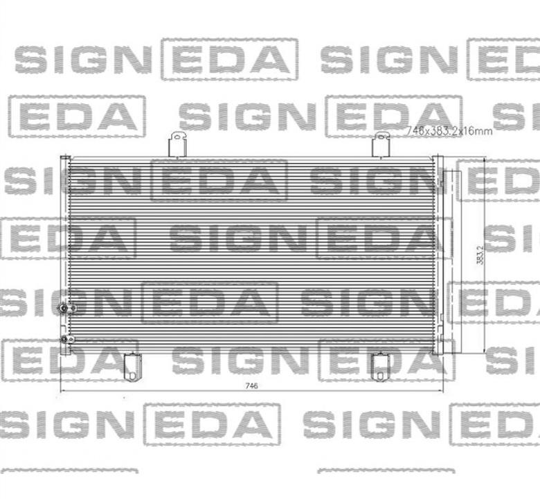 Signeda RC94758 Cooler Module RC94758: Buy near me in Poland at 2407.PL - Good price!