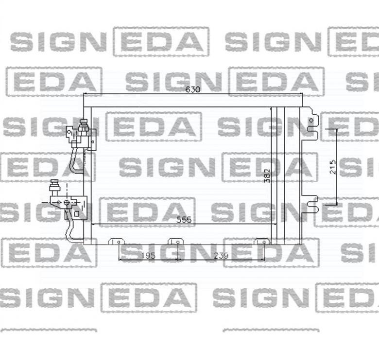 Signeda RC94767 Cooler Module RC94767: Buy near me in Poland at 2407.PL - Good price!
