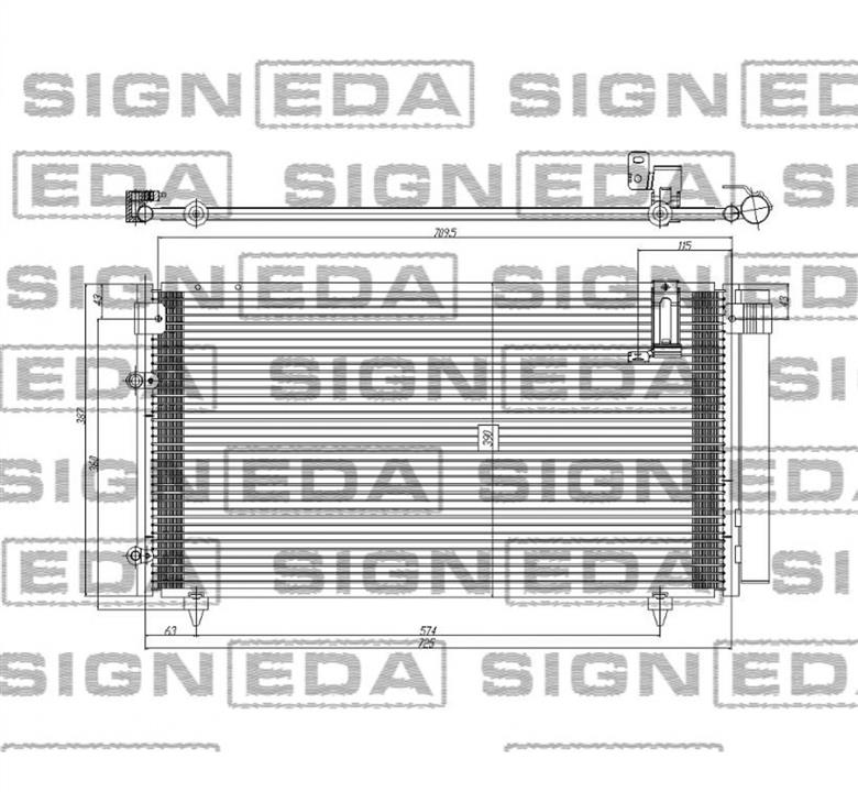 Signeda RC94795 Cooler Module RC94795: Buy near me in Poland at 2407.PL - Good price!
