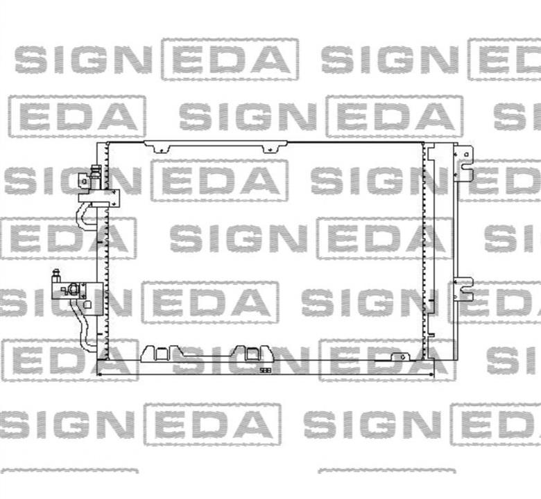 Signeda RC94807 Cooler Module RC94807: Buy near me in Poland at 2407.PL - Good price!