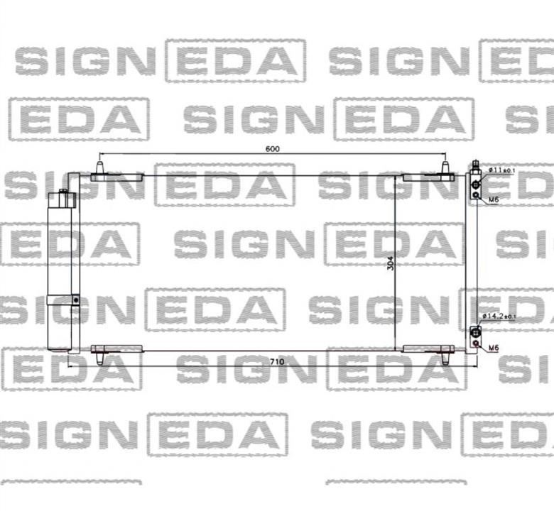 Signeda RC94830 Cooler Module RC94830: Buy near me in Poland at 2407.PL - Good price!