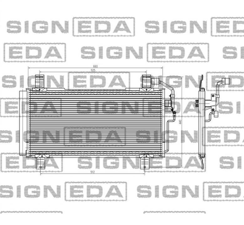 Signeda RC94928 Cooler Module RC94928: Buy near me in Poland at 2407.PL - Good price!