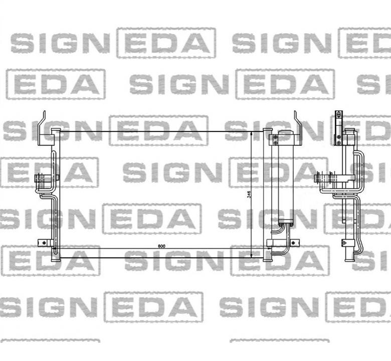 Signeda RC95100/94448 Cooler Module RC9510094448: Buy near me in Poland at 2407.PL - Good price!