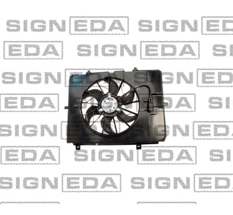 Signeda RDMD560040 Radiator fan with diffuser RDMD560040: Buy near me in Poland at 2407.PL - Good price!