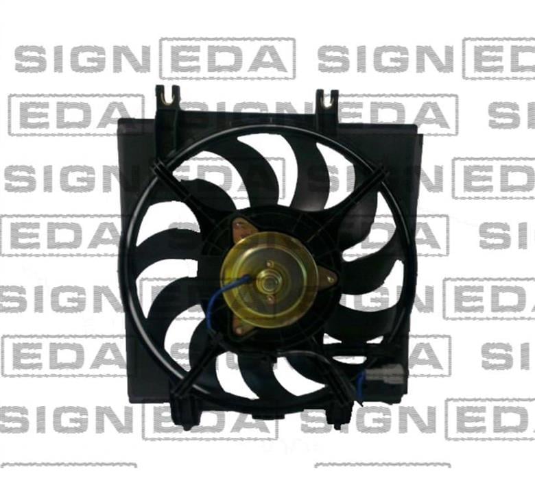 Signeda RDSB61012A Air conditioner radiator fan with diffuser RDSB61012A: Buy near me in Poland at 2407.PL - Good price!