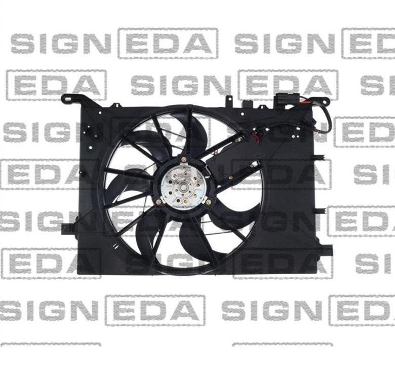 Signeda RDVV470040 Radiator fan with diffuser RDVV470040: Buy near me in Poland at 2407.PL - Good price!