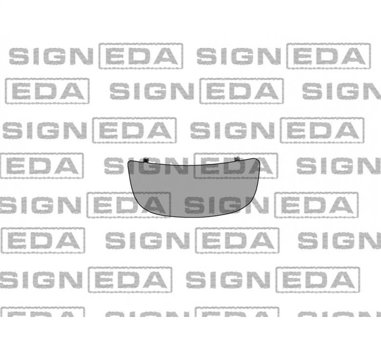 Signeda SRNM1018AL Вкладыш бокового зеркала левого SRNM1018AL: Отличная цена - Купить в Польше на 2407.PL!