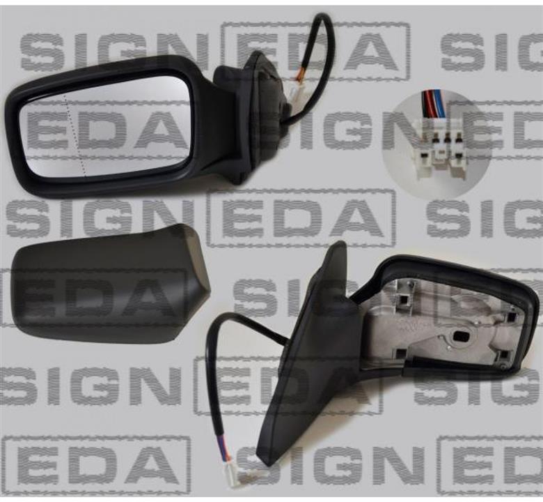 Signeda VVVM1001AR Rearview mirror external right VVVM1001AR: Buy near me in Poland at 2407.PL - Good price!