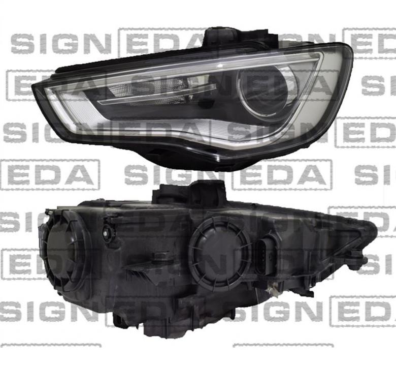 Signeda ZAD111139R Headlight right ZAD111139R: Buy near me at 2407.PL in Poland at an Affordable price!