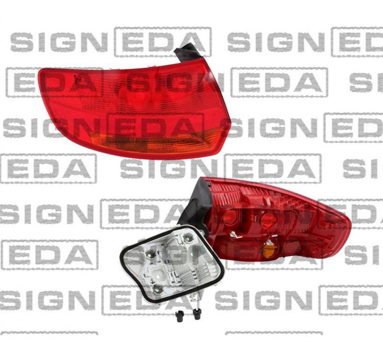 Signeda ZAD19102L Tail lamp left ZAD19102L: Buy near me at 2407.PL in Poland at an Affordable price!