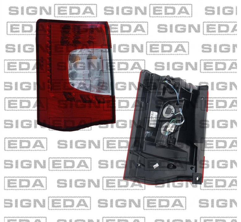 Signeda ZCR1940R Tail lamp right ZCR1940R: Buy near me in Poland at 2407.PL - Good price!