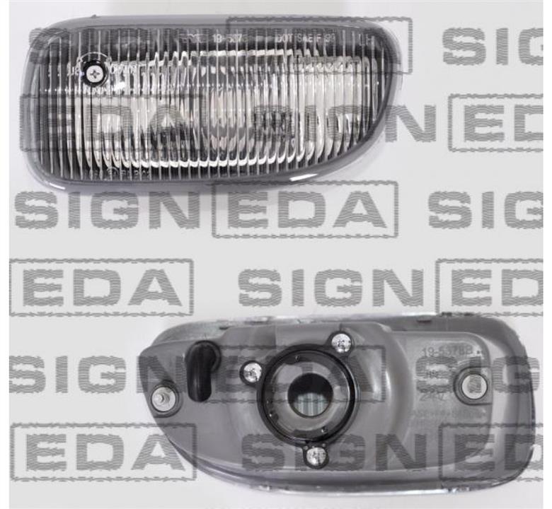 Signeda ZCR2004L Fog headlight, left ZCR2004L: Buy near me in Poland at 2407.PL - Good price!