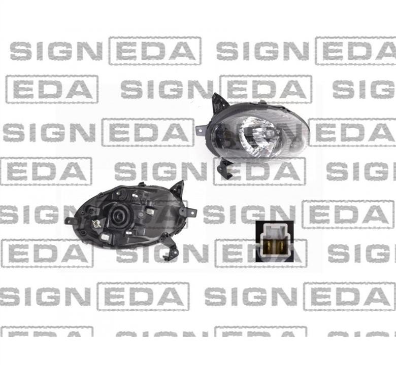 Signeda ZDS11C3L Headlight left ZDS11C3L: Buy near me in Poland at 2407.PL - Good price!