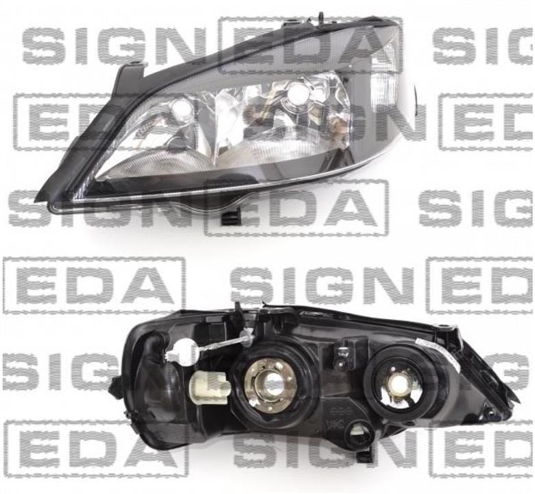 Signeda ZOP1116NR Headlight right ZOP1116NR: Buy near me at 2407.PL in Poland at an Affordable price!