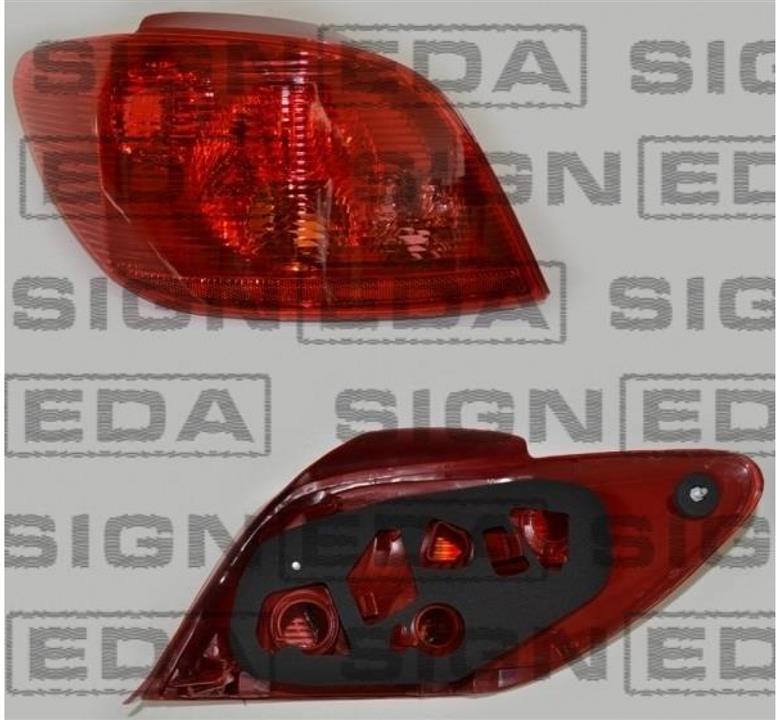Signeda ZPG1923L Tail lamp left ZPG1923L: Buy near me at 2407.PL in Poland at an Affordable price!