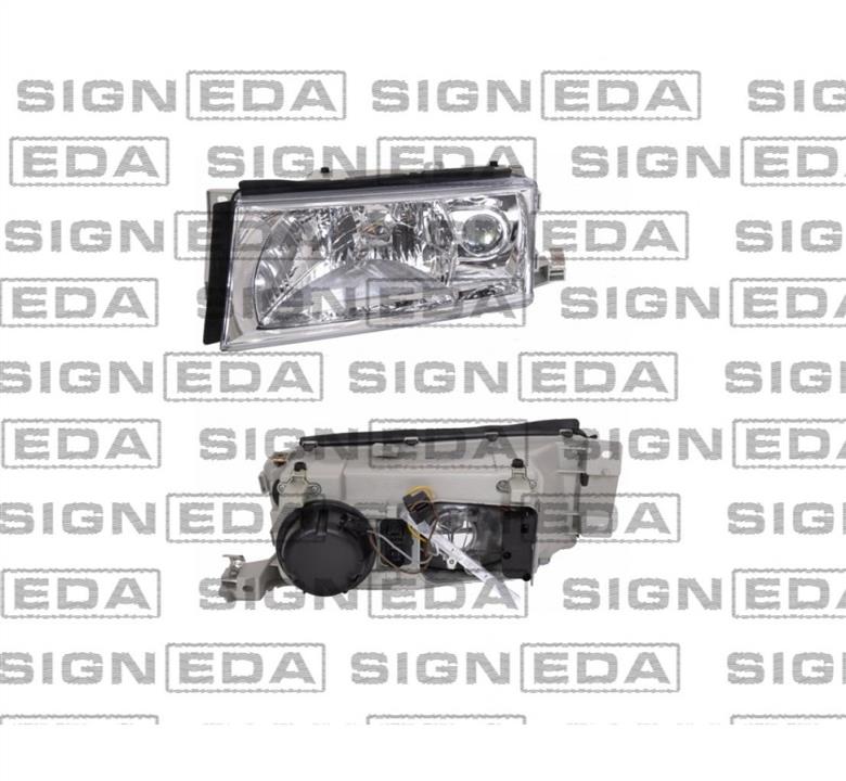 Signeda ZSD1106L Headlight left ZSD1106L: Buy near me in Poland at 2407.PL - Good price!