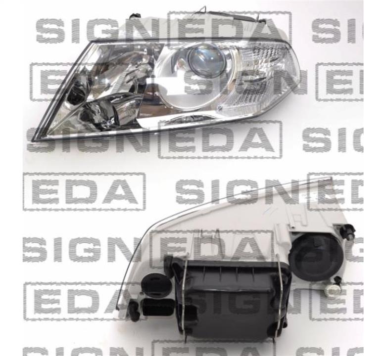 Signeda ZSD1111R Headlight right ZSD1111R: Buy near me in Poland at 2407.PL - Good price!