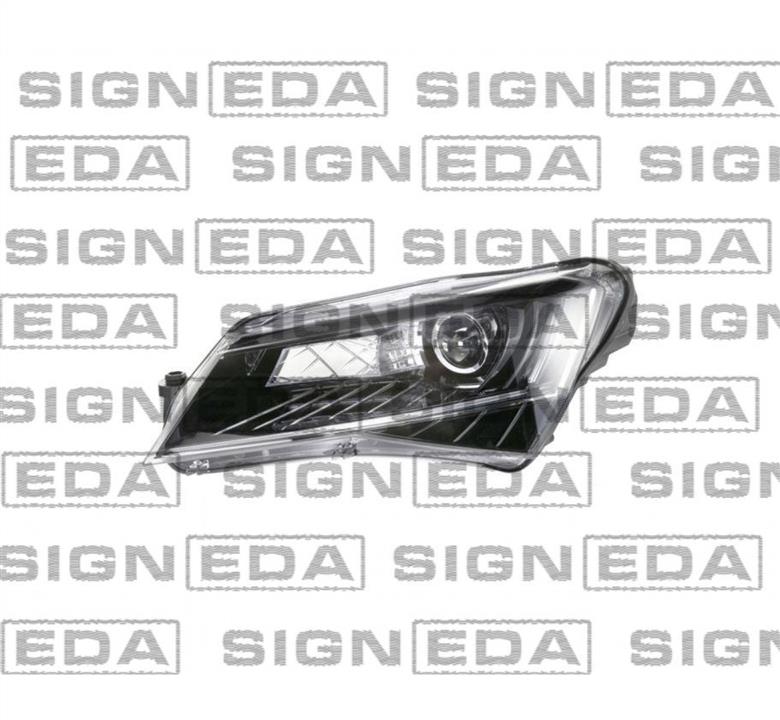 Signeda ZSD111514R Фара основная правая ZSD111514R: Отличная цена - Купить в Польше на 2407.PL!