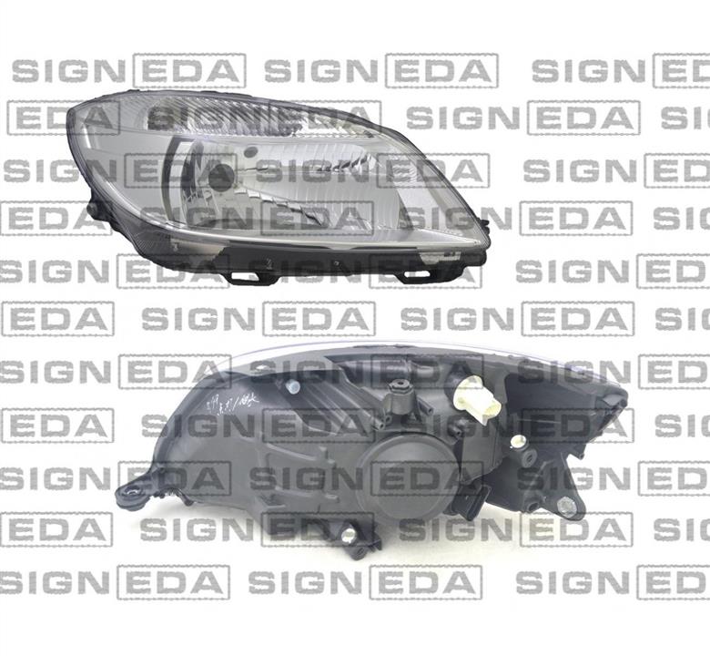 Signeda ZSD1115R Headlight right ZSD1115R: Buy near me in Poland at 2407.PL - Good price!