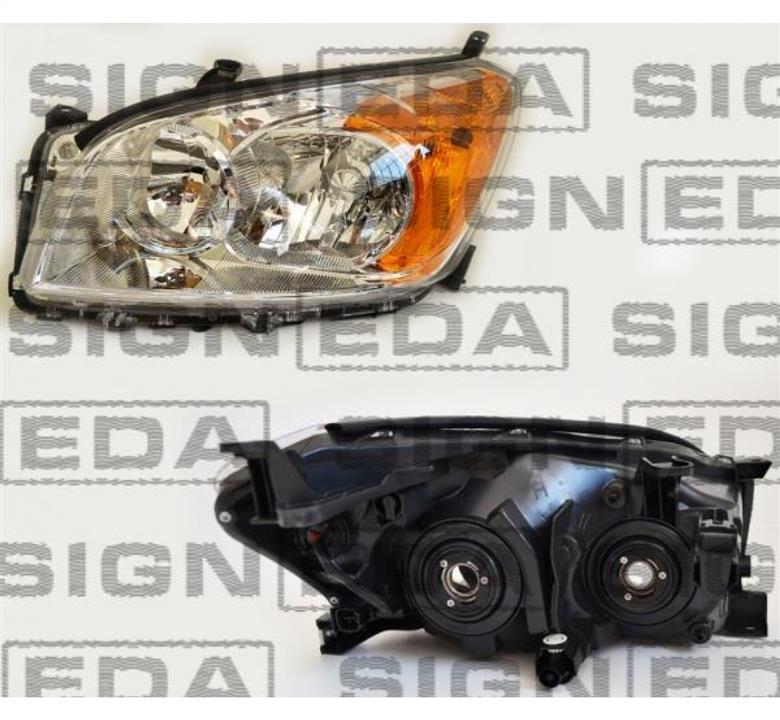 Signeda ZTY11N7R Headlight right ZTY11N7R: Buy near me in Poland at 2407.PL - Good price!