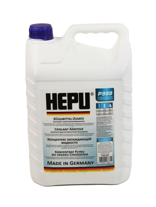 Hepu P999-005 Antifreeze HEPU G11 blue, concentrate, 5l P999005: Buy near me in Poland at 2407.PL - Good price!